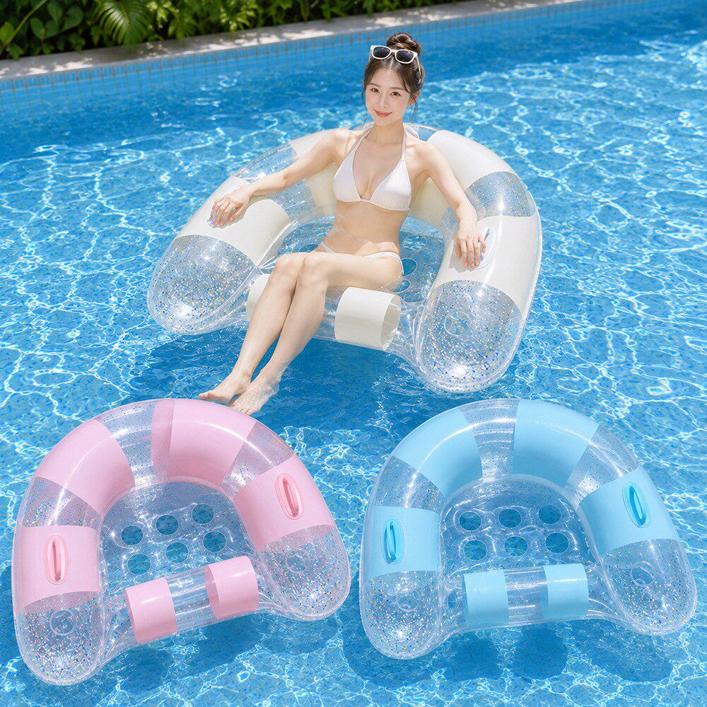 Fitted Sheet Deep - Boia Inflável para Piscina, Rede Flutuante