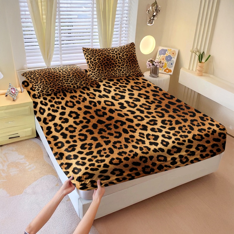 Fitted Sheet Deep - Conjunto de 3 Peças de Lençol