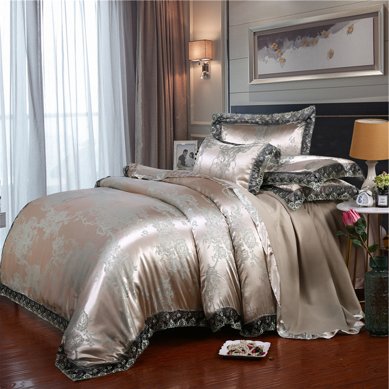 Home Textiles Store - Conjunto de Cama Clássico Europeu de