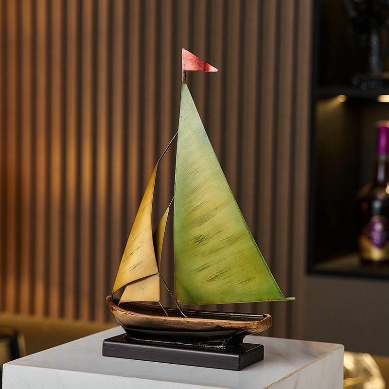 Xt Home Textiles - Ornamento Criativo de Modelo de Barco