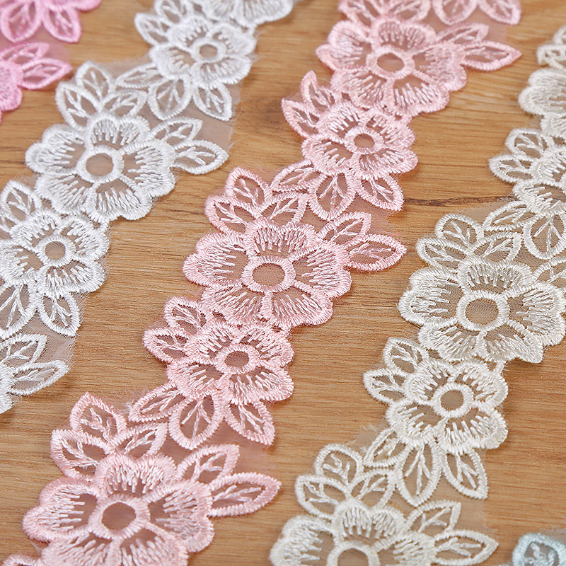5cm de largura bordado organza - Home Textiles Store avaliação e preço