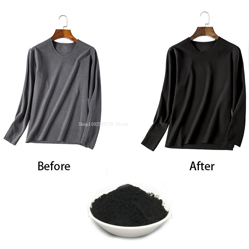 50g preto tecido corante roupa - Home Textiles Store avaliação e preço