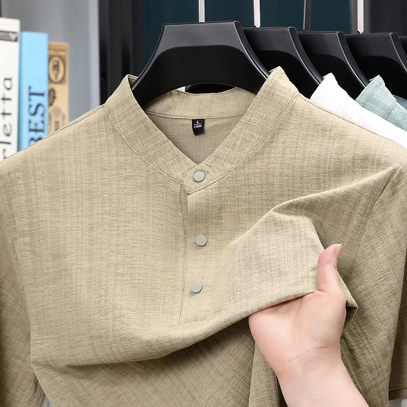 Camisa Masculina de Verão com  - Home Textiles avaliação e preço