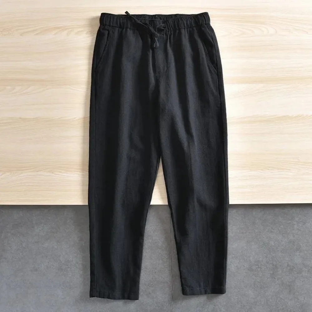 Calças Masculinas de Algodão e - Home Textiles Store avaliação e preço