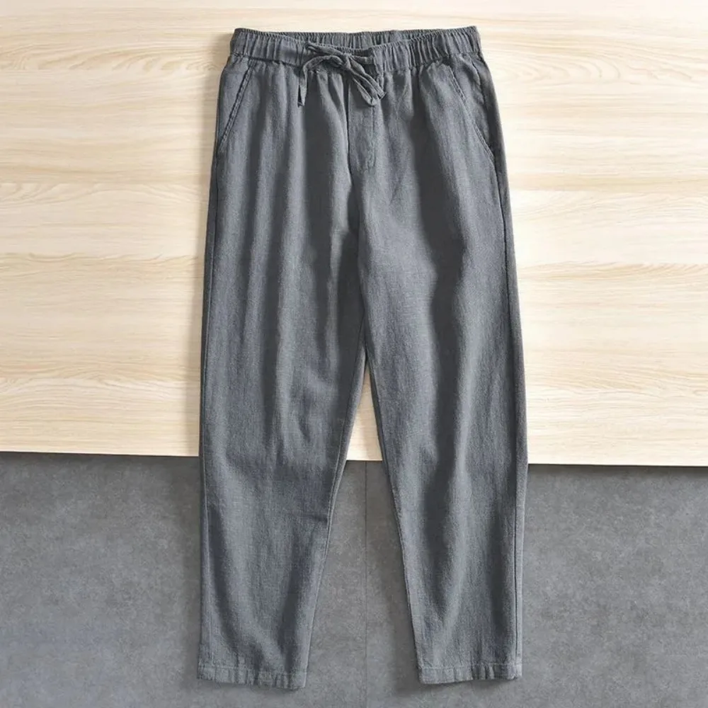 Calças Masculinas de Algodão e - Home Textiles Store avaliação e preço