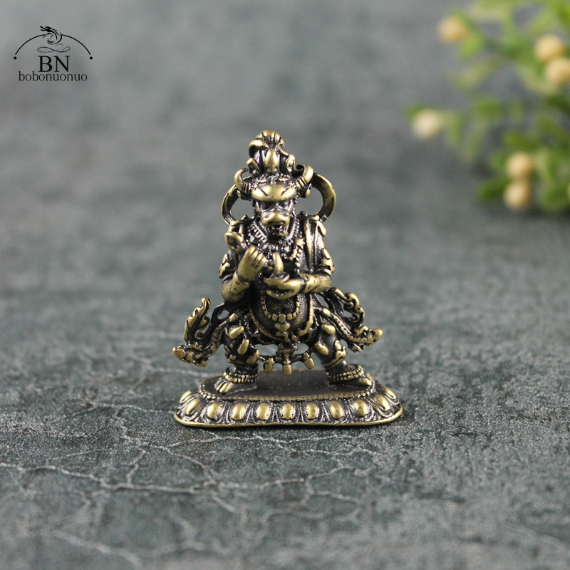 Antigo cobre budismo tibetano  - Xt Home Textiles avaliação e preço