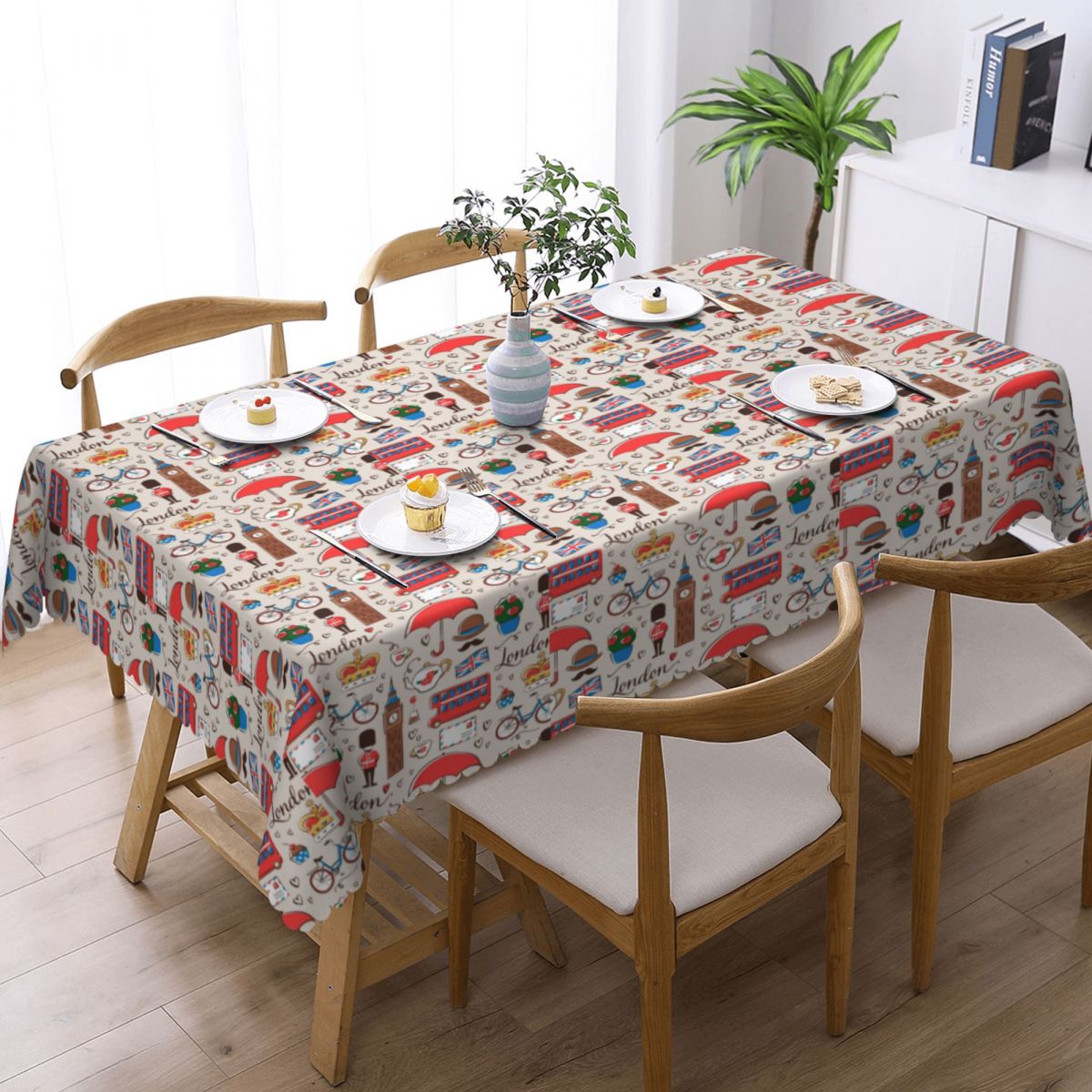 Toalha de mesa impermeável com - Home Textiles London avaliação e preço