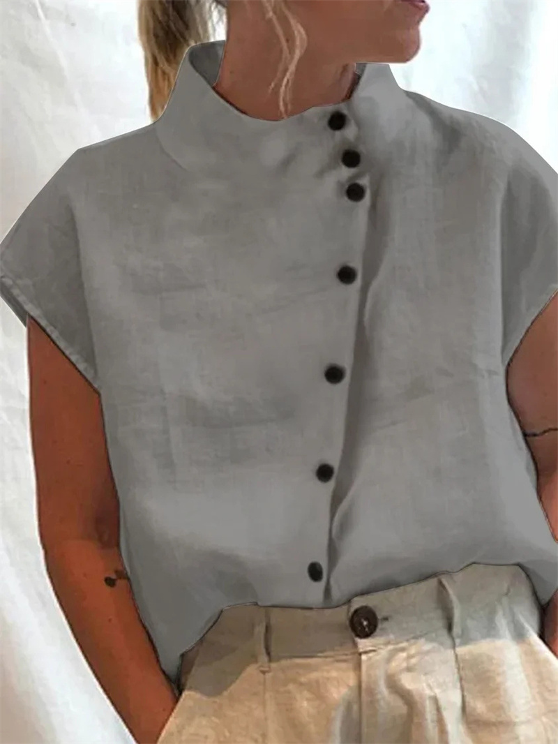 Camisa Elegante de Algodão e L - Home Textiles Store avaliação e preço