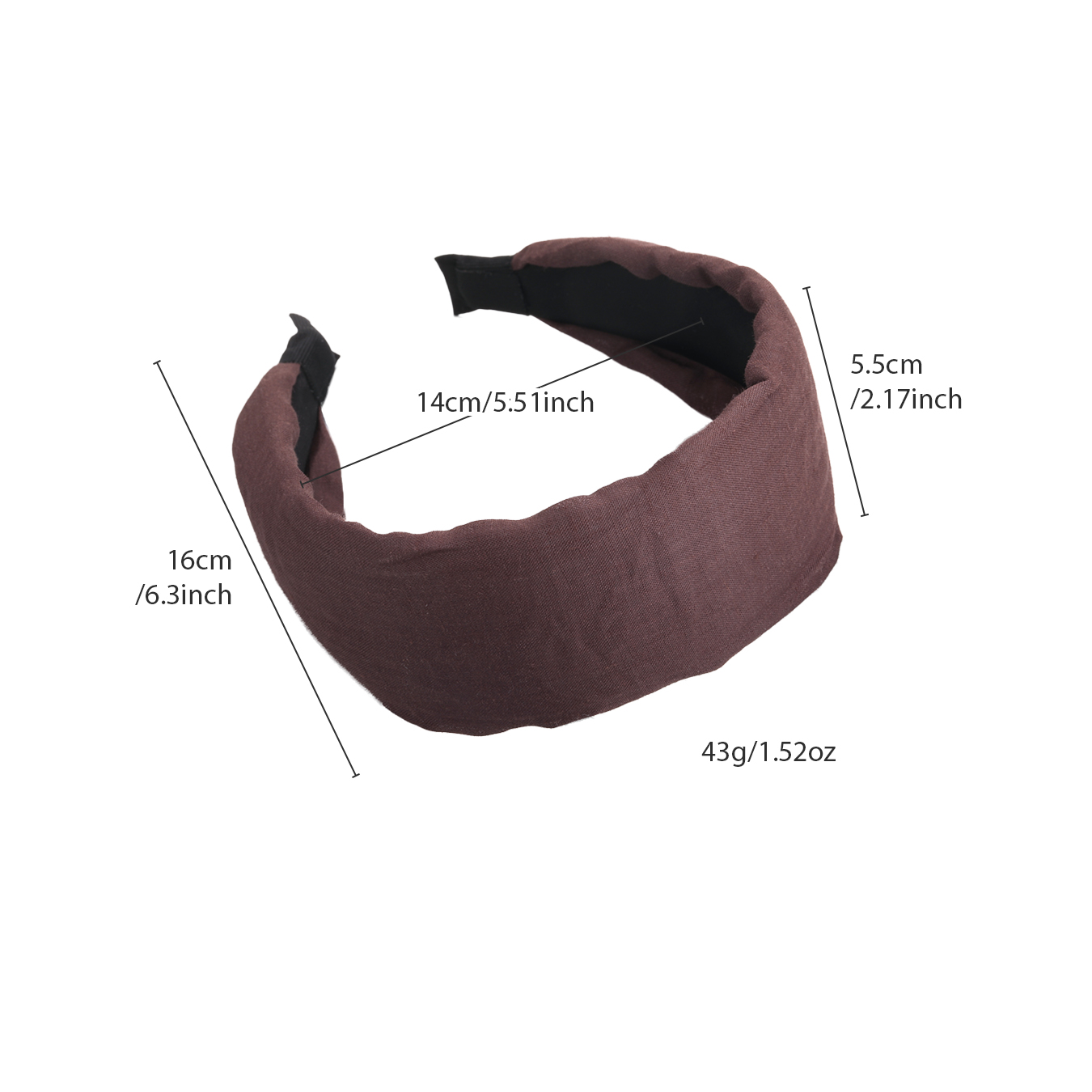 Faixa de Cabelo Larga e Macia  - Home Textiles Store avaliação e preço