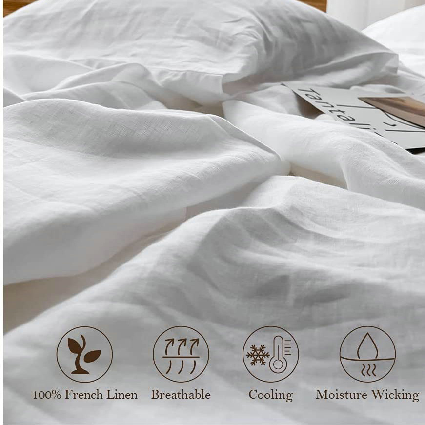 Lençóis de Cama 100% Linho Mac - Fitted Sheet Deep avaliação e preço