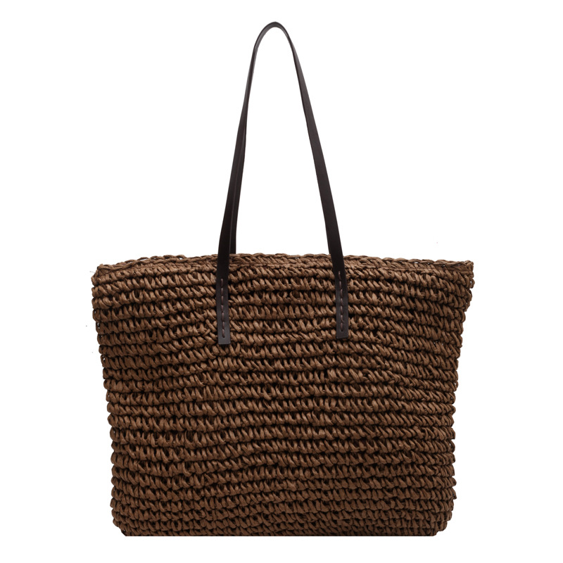 Palha tecido tote sacos casual - Home Textiles Store avaliação e preço