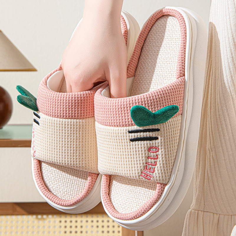 Novos Chinelos de Linho para M - Home Textiles avaliação e preço