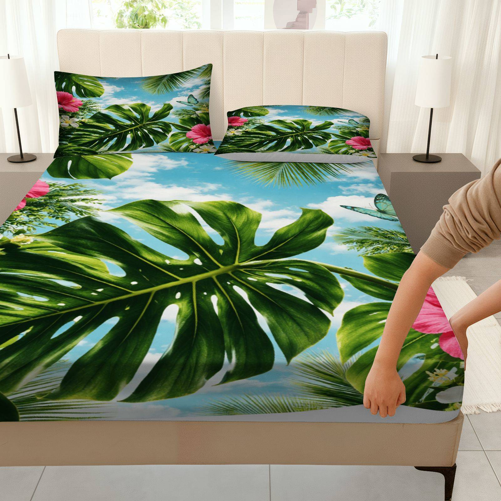 Conjunto de Lençóis com Estamp - Fitted Sheet Deep avaliação e preço