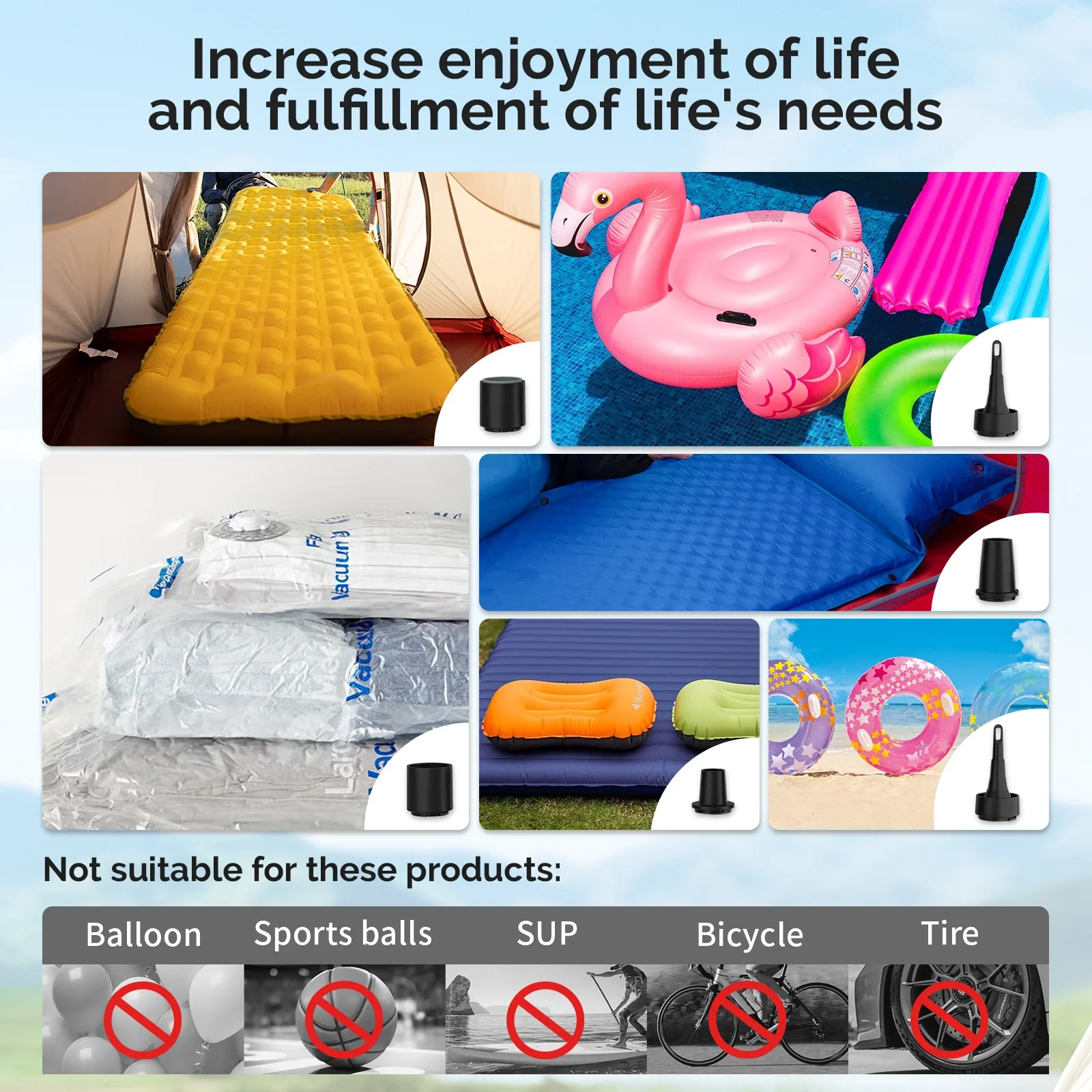 Nova Bomba de Ar Elétrica ETEN - Fitted Sheet Deep avaliação e preço