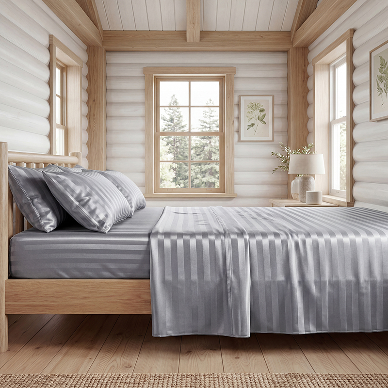 Conjunto de Lençóis de Cetim L - Fitted Sheet Deep avaliação e preço